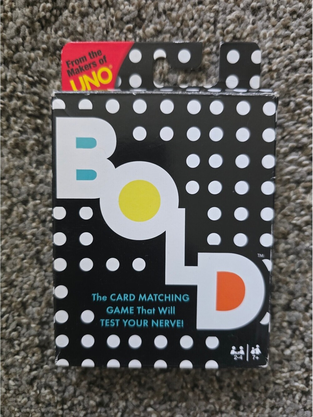 Mattel BOLD Card Matching Game UNO Edition Family Party Game Complete